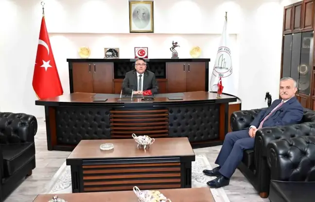 Vali Yardımcısı Balcı'dan Rektör Özölçer'e ziyaret