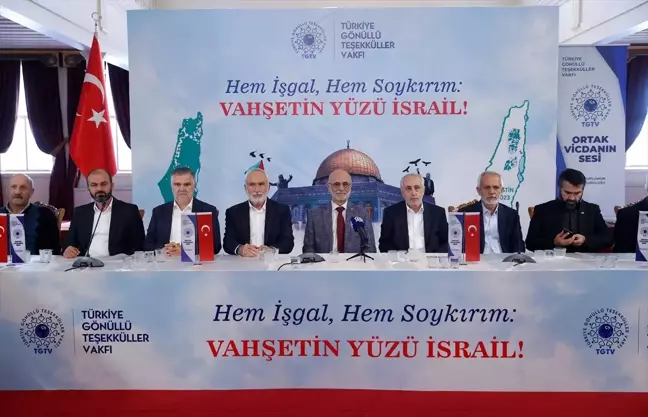 TGTV Filistinlilere Destek Açıklaması Yaptı