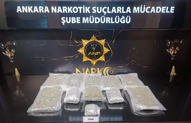 Ankara'da Uyuşturucu Operasyonu: 3 Kişi Gözaltına Alındı