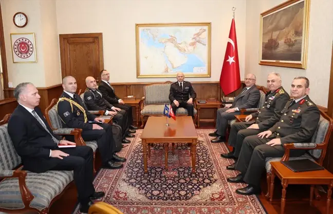 Milli Savunma Bakanı Güler, Kosova Güvenlik Kuvvetleri Komutanı'nı Kabul Etti