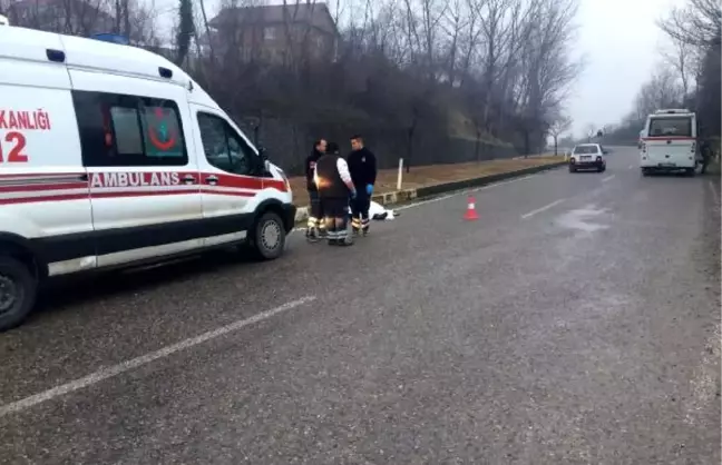 Zonguldak'ta Minibüsün Çarptığı Yaya Öldü