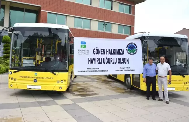 Büyükşehir'den Gönen İki Yeni Otobüs