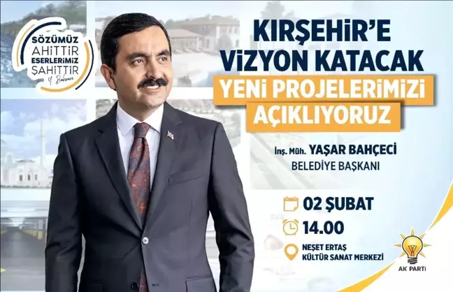 Başkan Bahçeci 2 Şubat'ta Projelerini Açıklayacak