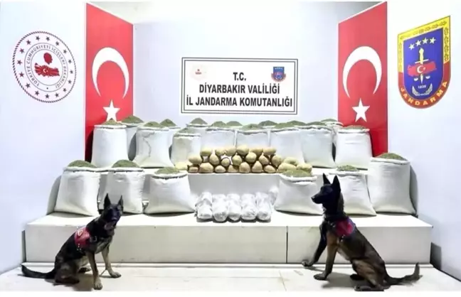 Diyarbakır'da 637 Kilogram Uyuşturucu Ele Geçirildi