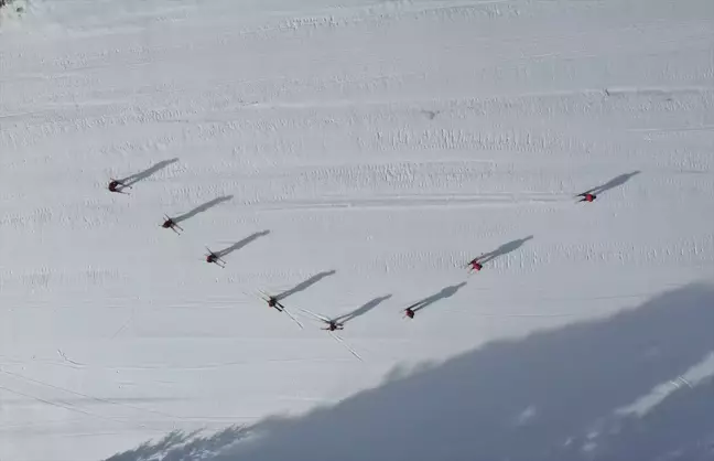 Kars'ta JAK Timi Kayak Merkezinde Görev Başında
