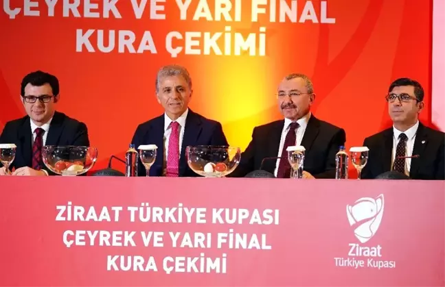 Ziraat Türkiye Kupası'nda çeyrek ve yarı final eşleşmeleri belli oldu