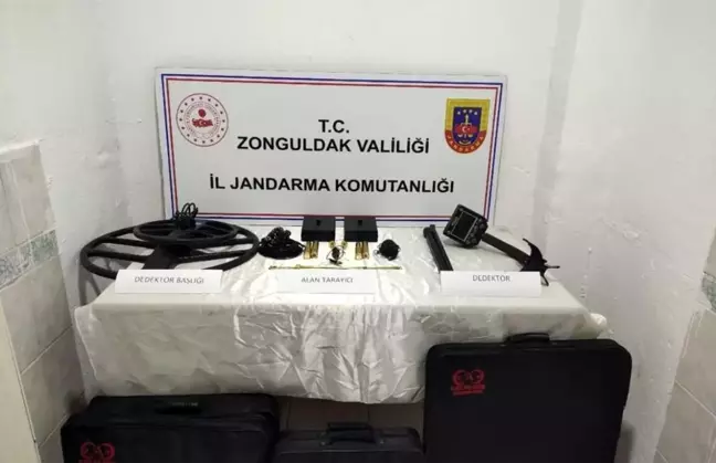 Zonguldak'ta Kaçak Kazı Yapan 11 Kişi Suçüstü Yakalandı