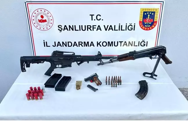 Şanlıurfa'da silah operasyonu: Çok sayıda silah ele geçirildi