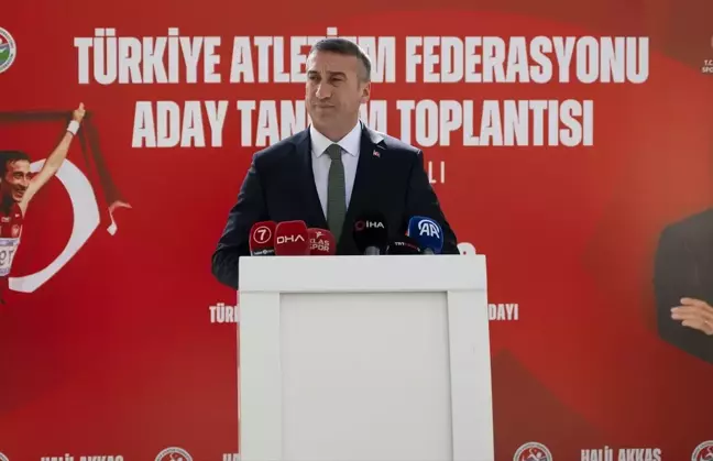 Halil Akkaş, Türkiye Atletizm Federasyonu Başkanlığına Aday Oldu