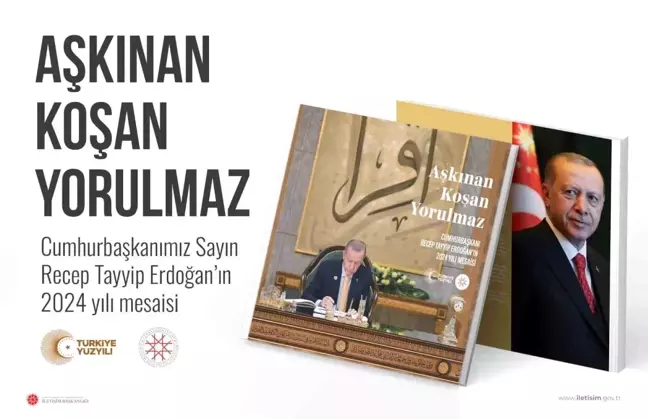 Cumhurbaşkanı Erdoğan'ın 2024 mesaisi kitaplaştırıldı