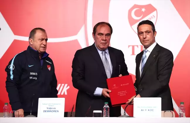 Tff'de Ana Sponsorluk Anlaşması