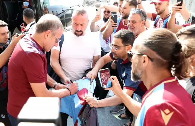 Trabzon spor haberleri: Trabzonspor kafilesi Danimarka'da