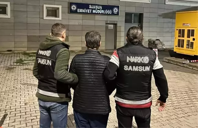 Samsun'da Uyuşturucu Ticaretinden Hapis Cezası Bulunan Kişi Yakalandı