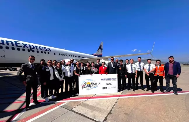 Milas-Bodrum Havalimanı, SunExpress ile yaz sezonuna giriş yaptı