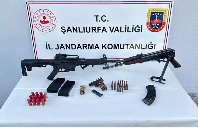 Şanlıurfa'da silah operasyonu: 2 şüpheli gözaltına alındı