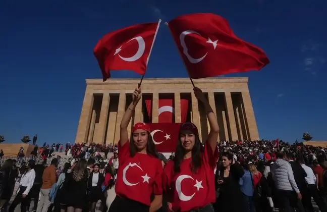 29 EKİM ANITKABİR'DEN GÖRÜNTÜLER