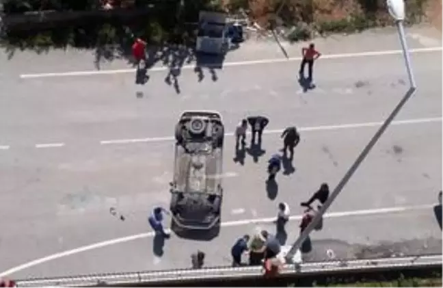 Serik'te trafik kazası: 1 yaralı