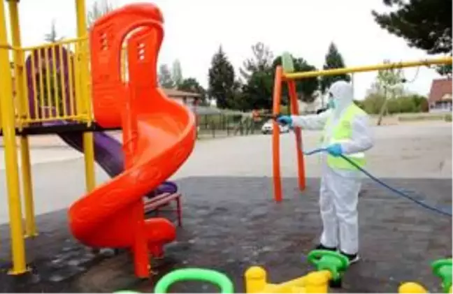 Taşova Belediyesi dezenfekte çalışmalarına devam ediyor