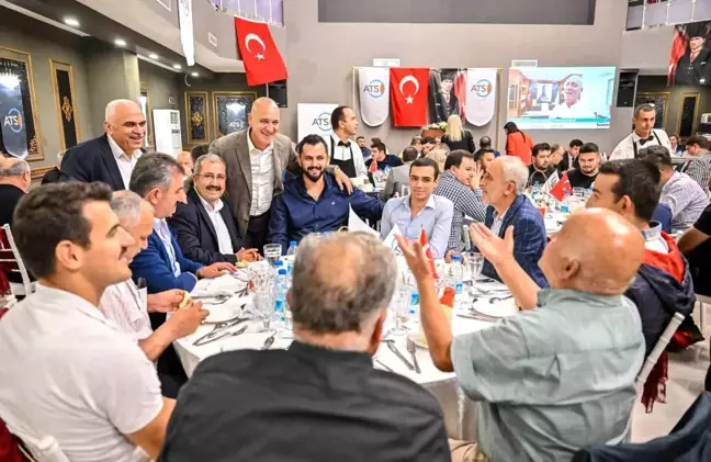 ATSO Başkanı Ali Bahar ve yönetimi, Korkuteli'nde üyelerle buluştu