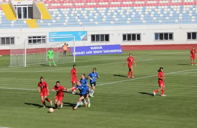 Türkiye 17 Yaş Altı Kadın Milli Futbol Takımı Estonya'yı 3-1 Mağlup Etti