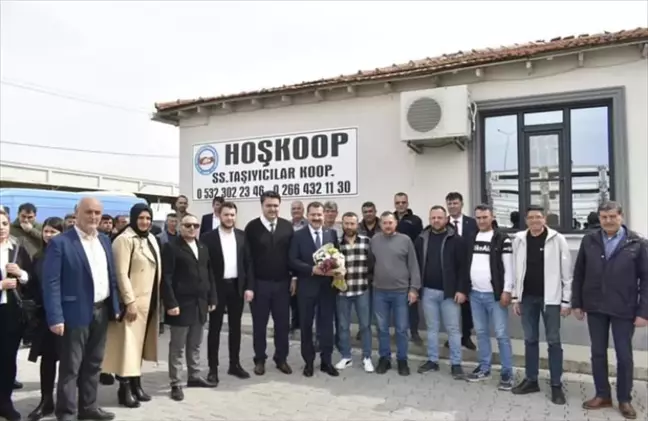 Balıkesir Büyükşehir Belediye Başkanı Yücel Yılmaz Havran'da Ziyaretlerde Bulundu