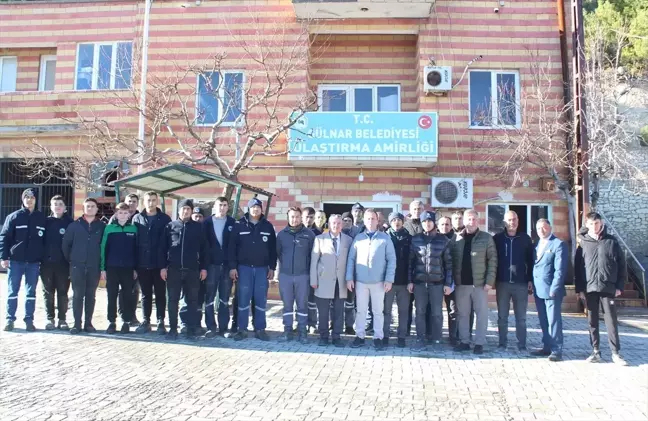 Gülnar Belediye Başkanı Önge, Ulaştırma Amirliğinde Personelle Buluştu