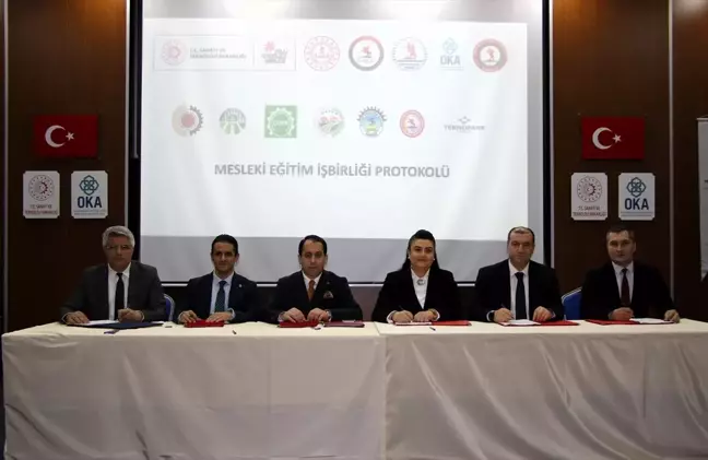 Samsun'da Mesleki ve Teknik Eğitimde İşbirliği Protokolü İmzalandı