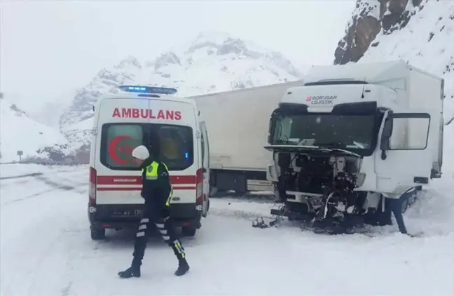 Ağrı'da Trafik Kazası : 1 Yaralı