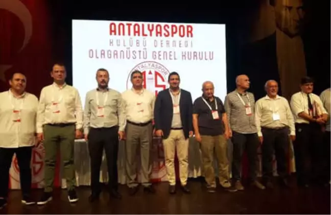 Antalyaspor'da Dernek Başkanı Ali Şafak Öztürk Oldu