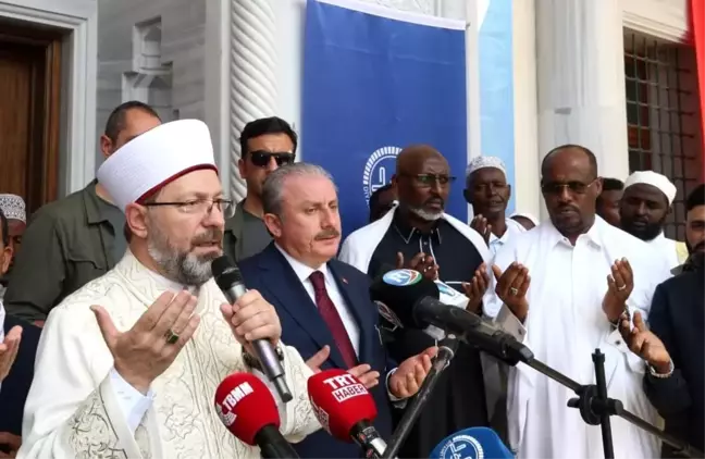 TBMM Başkanı Şentop, Cibuti'de 2. Abdülhamid Han Camisi'ni açtı