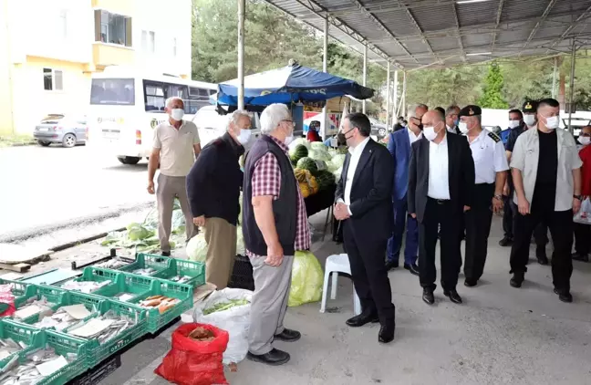Vali Atay, Beyköy esnafı ile bir araya geldi