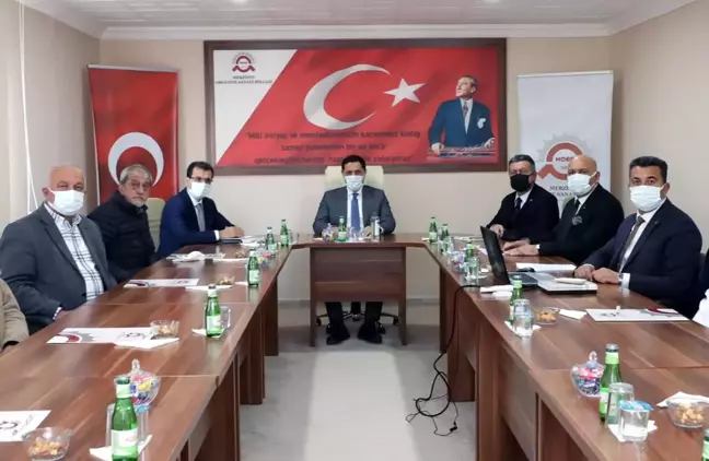 Valimiz Mustafa Masatlı Merzifon OSB Müteşebbis Heyeti Toplantısına Başkanlık Etti