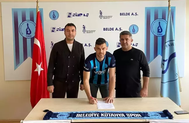 Belediye Kütahyaspor hücum hattını İsmail Düzgün ile güçlendirdi