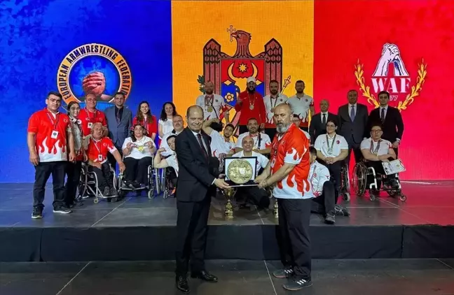 DEPSAŞ Enerji Spor Kulübü, Avrupa Bilek Güreşi Şampiyonası'nda 16 madalya kazandı