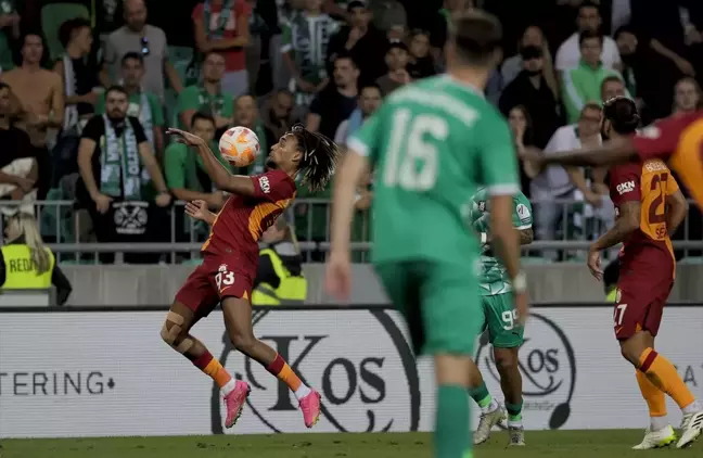 Galatasaray, Olimpija Ljubljana'yı deplasmanda 1-0 mağlup etti