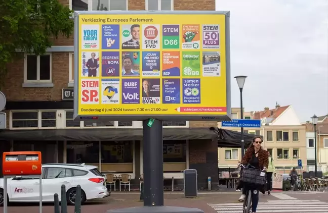 Hollanda'da Avrupa Parlamentosu Seçimleri Başladı