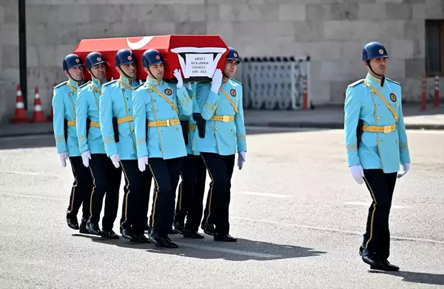 Burdur Milletvekili Ahmet Mukadder Çiloğlu için Meclis'te Cenaze Töreni Düzenlendi