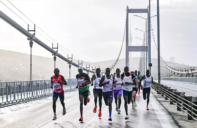 İBB Başkanı İmamoğlu, 46. İstanbul Maratonu'na katıldı