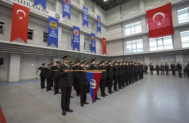 Jandarma Havacılık Akademisi Komutanlığı Temel Kurslar Mezuniyet Töreni düzenlendi