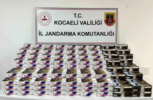 Kocaeli'nde 90 Bin Kaçak Makaron Ele Geçirildi