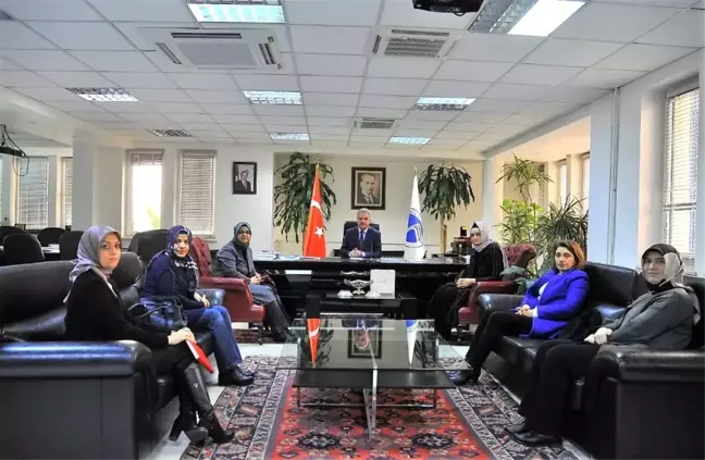 Kadem'den Rektör Elmas'a Ziyaret