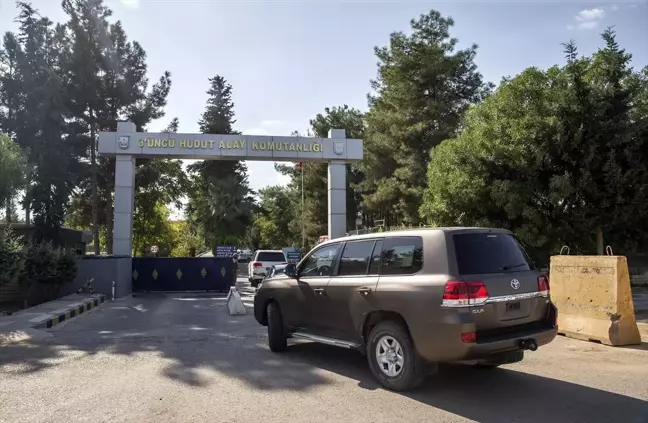 ABD'li komutanlar Akçakale'de