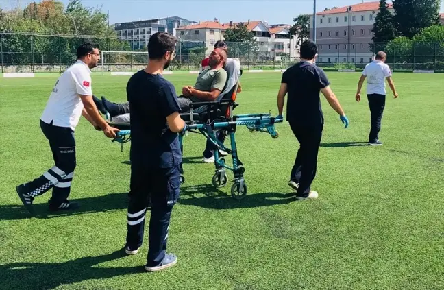 Samsun'da Kalp Krizi Geçiren Hasta İçin Ambulans Helikopter Sevk Edildi