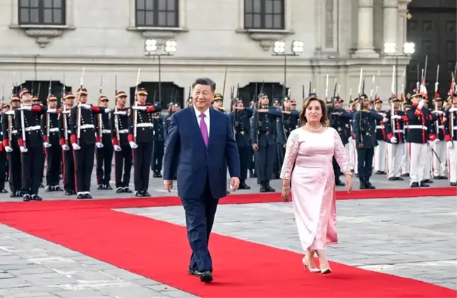 Xi Jinping, Peru'ya Resmi Ziyarette Bulundu