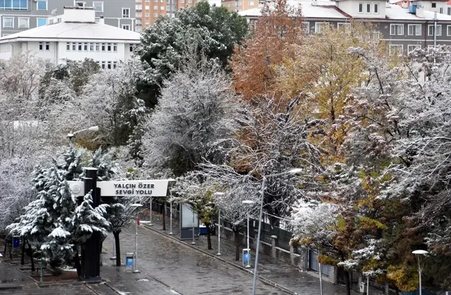 İç Anadolu Bölgesi'nde Kar Etkili Oldu