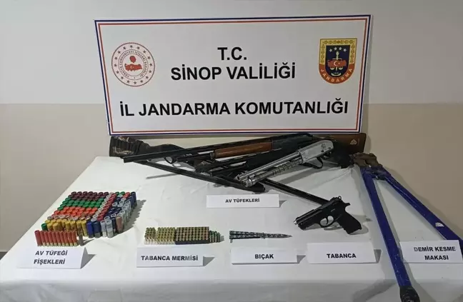 Sinop'ta Kablo Hırsızlığına 3 Gözaltı