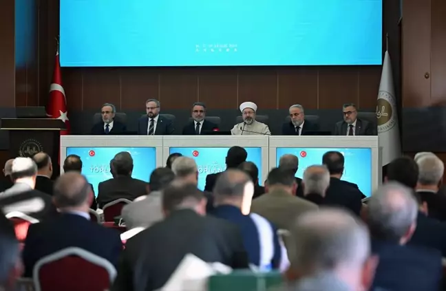 Diyanet İşleri Başkanı Erbaş, İl Müftüleri İstişare Toplantısı Sonuç Bildirgesi'ni açıkladı Açıklaması