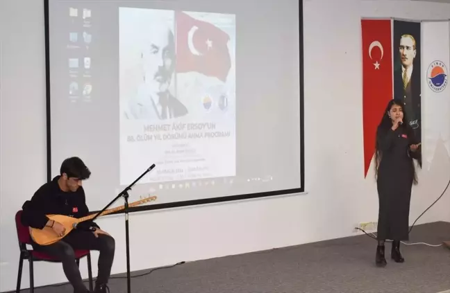 Mehmet Akif Ersoy'un 88. Ölüm Yıl Dönümünde Anma Programı Düzenlendi