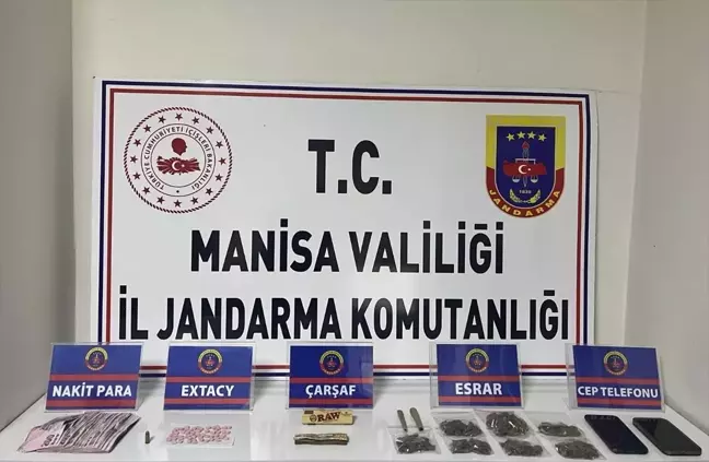 Salihli'de Uyuşturucu ile Yakalanan Şüpheli Gözaltına Alındı