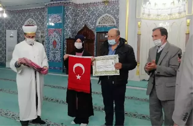 Ukraynalı gelin Müslüman olup 'Sevde' adını aldı